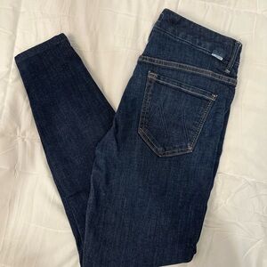 MOTHER JEANS - HIGH WAISTED LOOKER - CLEAN SWEEP, Size 28